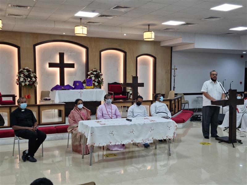 03.12.2021 Welcome meeting after Holy Communion Service