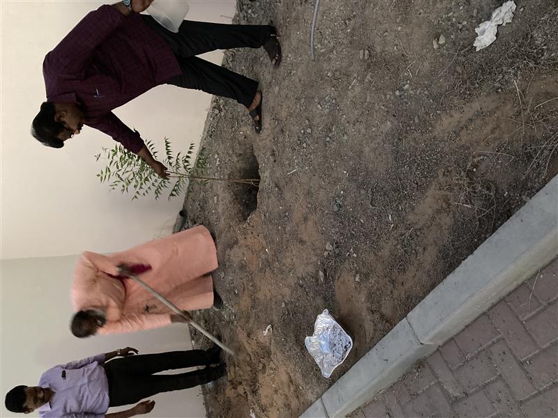 04.12.2021 Planting Neem Tree in Fujairah Church compound