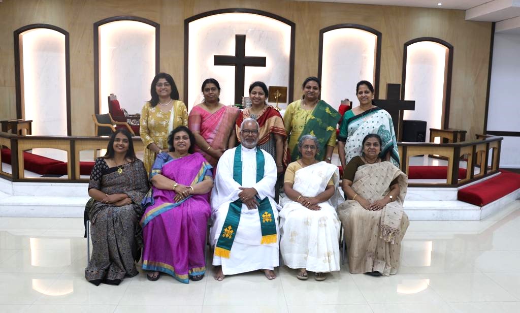 Women's Fellowship Committee 2022-23 with Rev. Raju Jacob