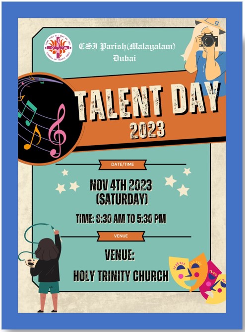 Talent Competition 2023 GROUP EVENTS REGISTRATION FORM